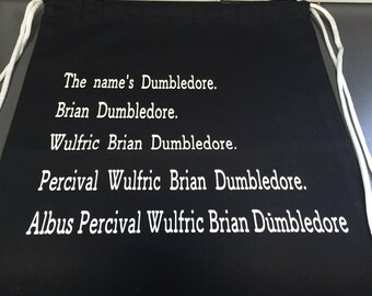 Harry Potter - Dumbledore Draw-String Backpack