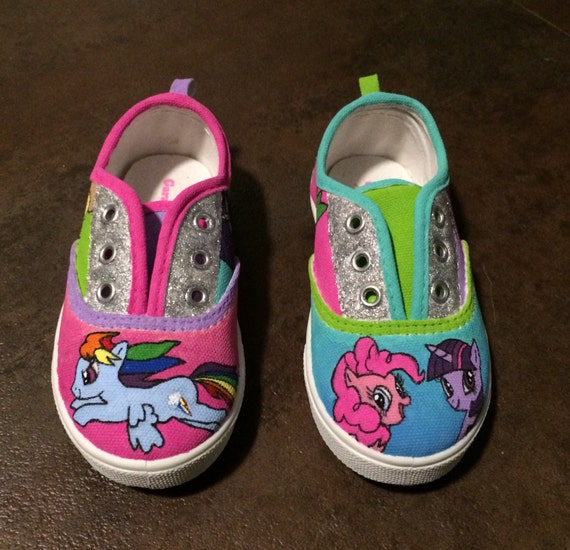My Little Pony Painted Shoes