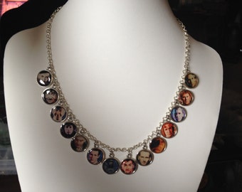 All 13 doctors who epoxy charm necklace