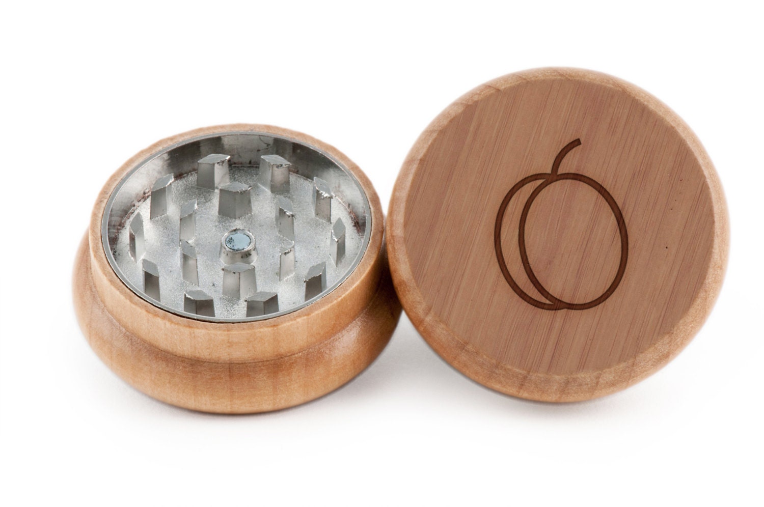 Apricot Herb Grinder Wood Grinder Spice Grinder