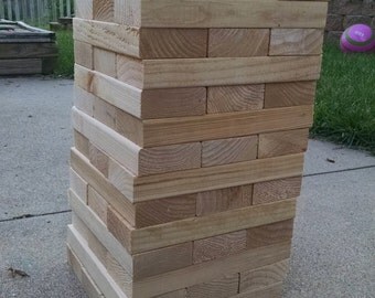 Giant Jenga - party game