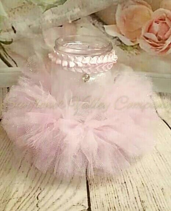 Mason Jar Ballerina Mason Jar Tutu Mason Jar by SunflowerValleyCo
