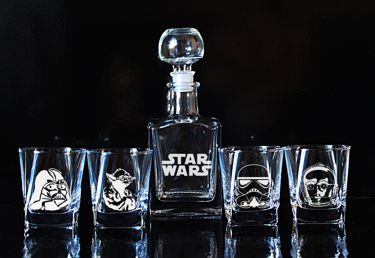 star wars collector glass set