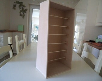 Hand Crafted Mdf Ribbon Storage Rack Can be Freestanding or Wall Mounted