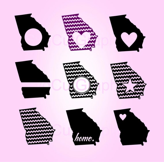 Download Georgia SVG Files Svg Files Georgia Svg Monogram Svg