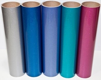 Glitter Outdoor Vinyl - FDC 3700 Ultra Metallic Film - Glitter 651 - Glitter Adhesive Vinyl