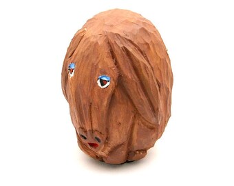 Handmade Hand Carved Wood Donkey Democratic Political Symbol