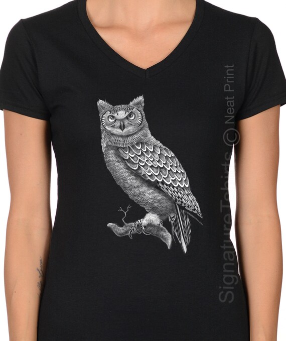 plus size owl t shirt