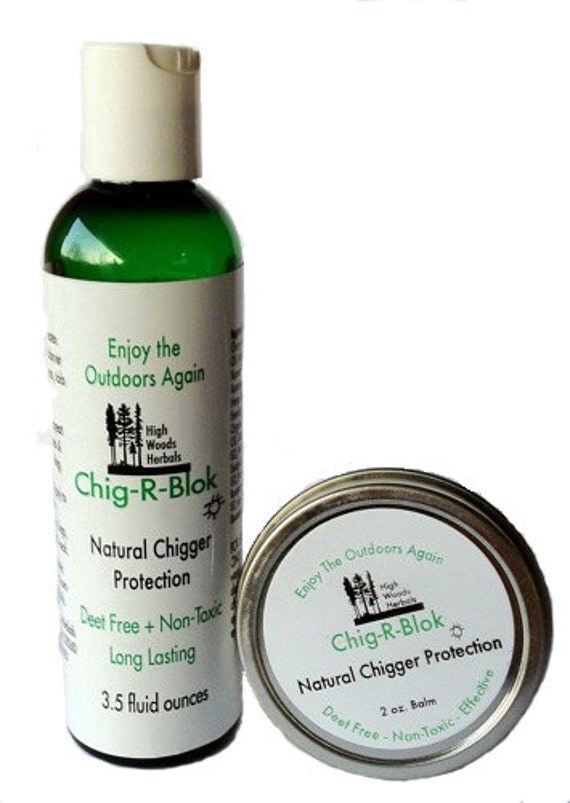 Chigger Block DeetFree Chigger Tick and Mosquito Repellent