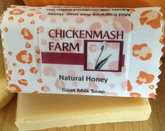 Natural Honey Soap | Handmade Goat Milk Soap from Chickenmash Farm