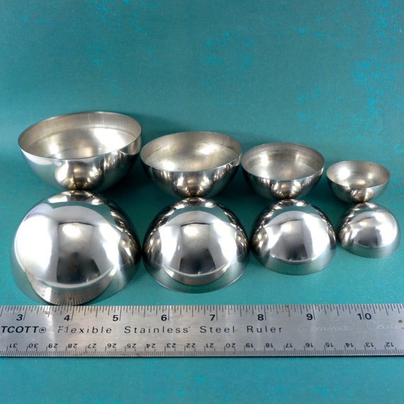 Bath Bomb Mold Set Heavy Duty Stainless Steel 3 by TwoWildHares