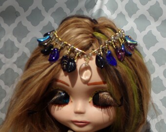 Dark Leaves Crown for Blythe Tangkou Pullip BJD