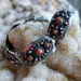 Antique Coral Silver Bracelet Israel