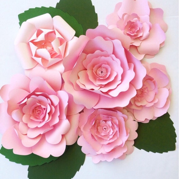 Paper Flower Wall Decor large paper flower backdrop by PaperFlora