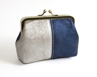 Silver Eyelet Coin Purse