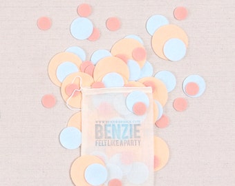 Felt Circles // Felt-Fetti by Benzie // Die Cuts, Assorted Sizes, Garland Kit, Felt Applique, Penny Rug, Party Confetti