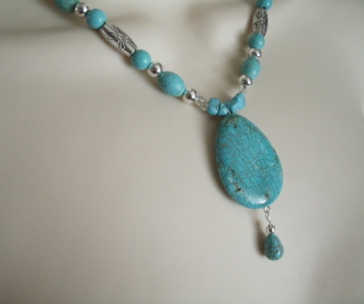 Turquoise Necklace southwestern jewelry southwest by Sheekydoodle