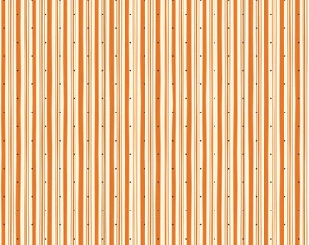 Witch Hazel Orange Stripe by October Afternoon for Riley Blake, 1/2 yard