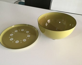 Catherine Holm Enamelware/Cathrineholm Saturn Fondue/ Mid Century Modern/ By Gatormom14