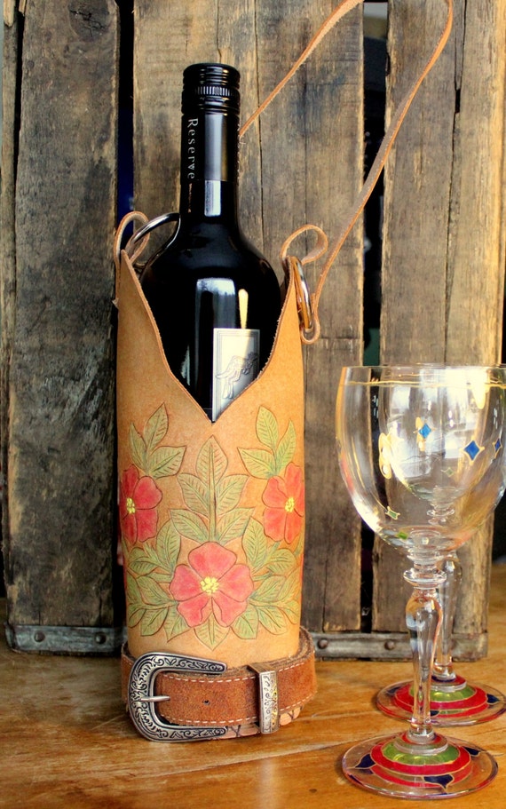 cute wine tote