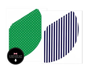 Green + Navy BIRTHDAY Hat; Frog Party Collection Instant Download