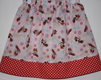 Minnie Mouse Skirt Size 2 to 8