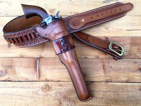 Wyatt Earp Buntline Holster and Belt.