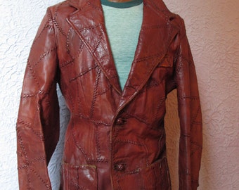 Vintage Men's Ralph Lauren Rainbow Navajo Blanket Jacket