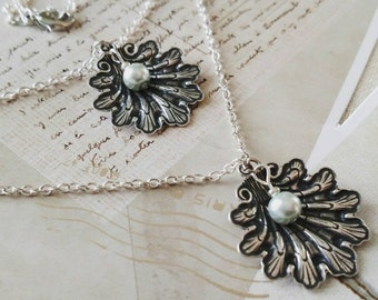 Double Layer Reversible Shell Necklace