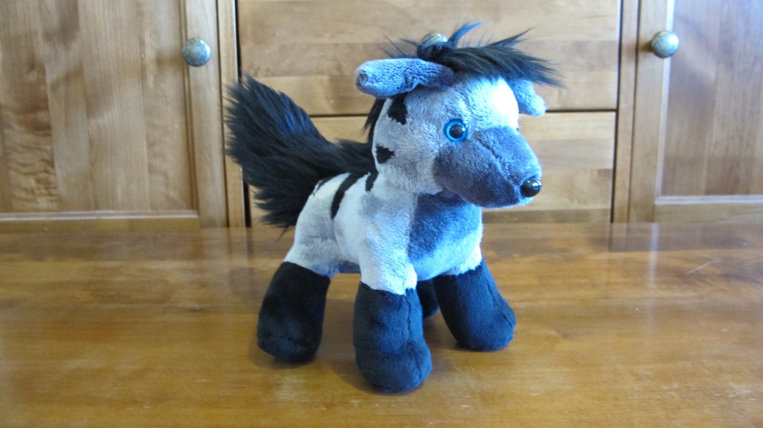 striped hyena plush