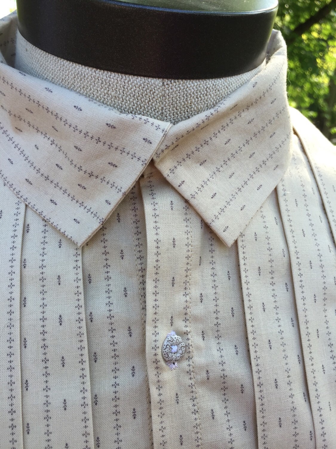 Mens Civil War Era / Mid 19th C. Shirt Made To Order