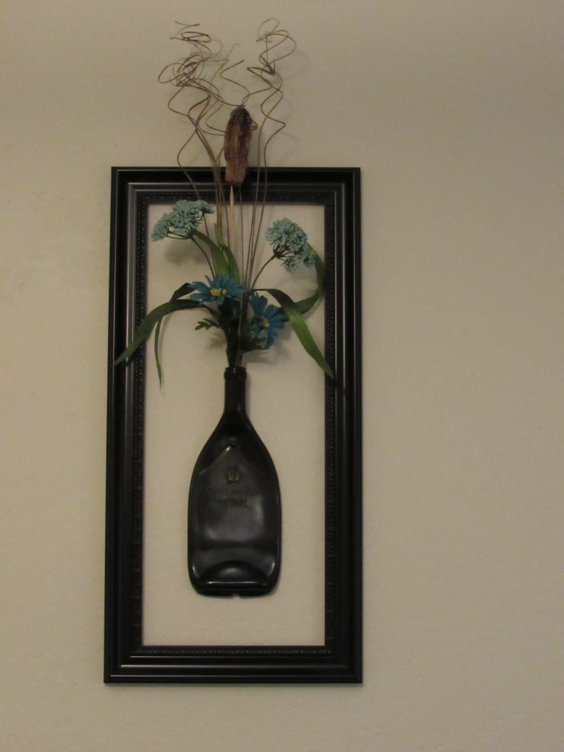 Recycled Wine Bottle Decor Wall Decor