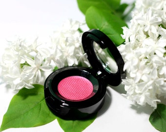 Compact eyeshadow powder - RASPBERRY - AR70 - Vegan - Natural makeup - Pressed powder - Compact powder - Eyeshadow palette