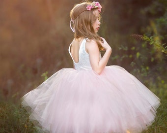 Violette Tulle Dress, Flower girl or Party Dress PDF PATTERN: 12 months- 10 years, NEW, All Sizes Included