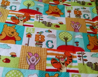Winnie Pooh Tigger Piglet Baby Toddler Bedding Fitted sheet with standard pillowcase set