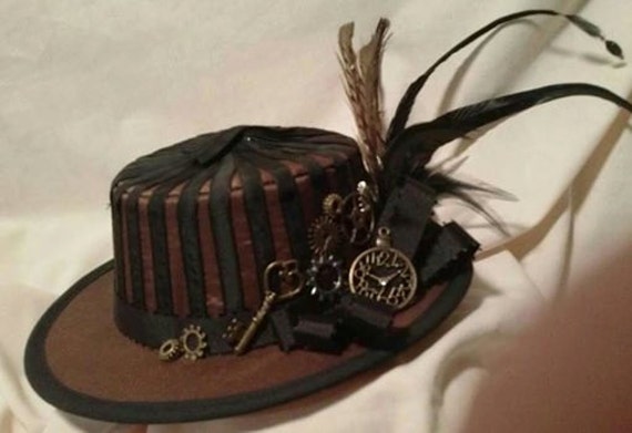 Bespoke Steampunk Hat by valeriewhautecouture steampunk buy now online