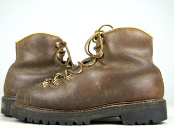Vintage 60's RED WING Iron Ranger Work Boots Mens 10.5