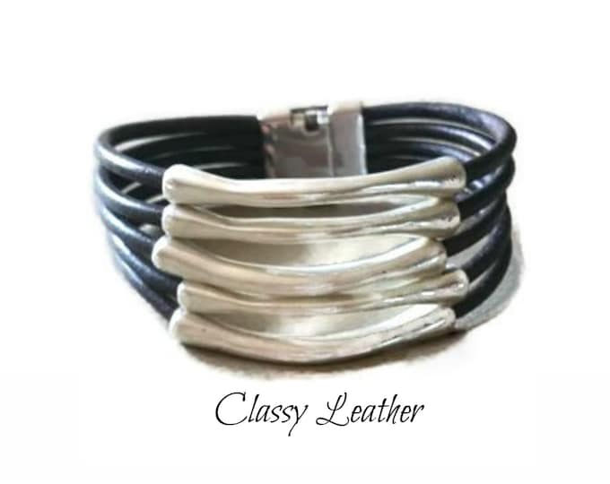 Cuff bracelet,leather cuff,women cuff,women bracelet,women leather cuff,large bracelet,designer bracelet,uno de 50 style, summer gift