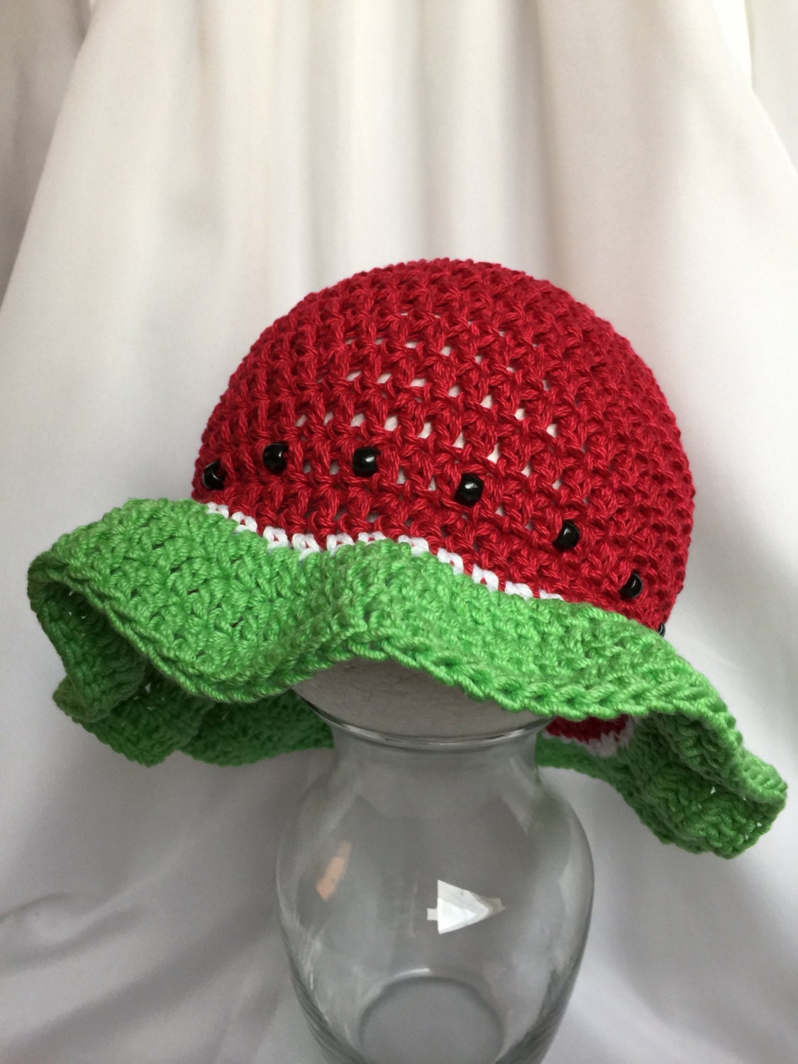 Watermelon Sun Hat Beach Sun Hats with Brim Sun Protection