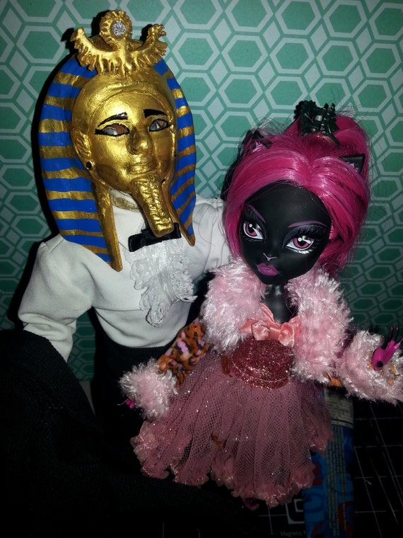 Egyptian Monster High Pharaoh Doll Mask Seth Ptolemy Doll