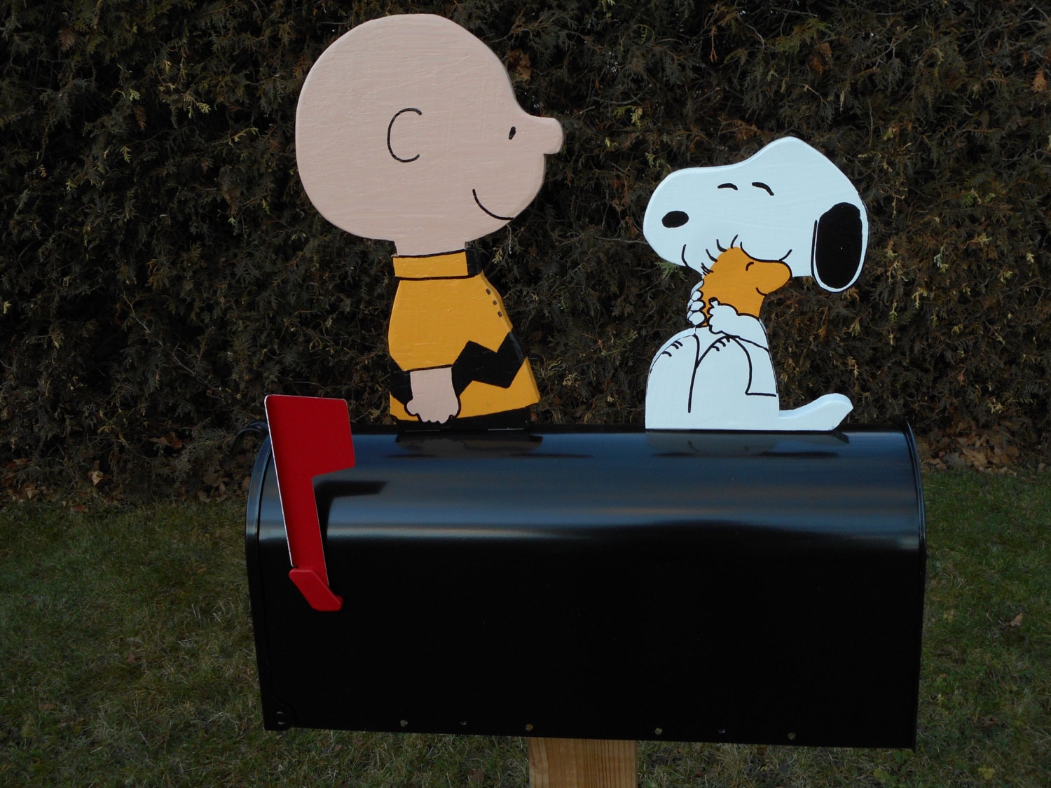Novelty mailboxes Snoopy & Charlie Brown mailbox by mimidev