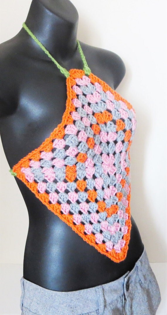 square halter top