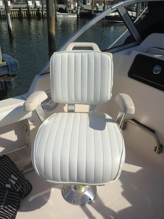 Custom Boat Cushions Captains Chair Fighting Chair Coaming