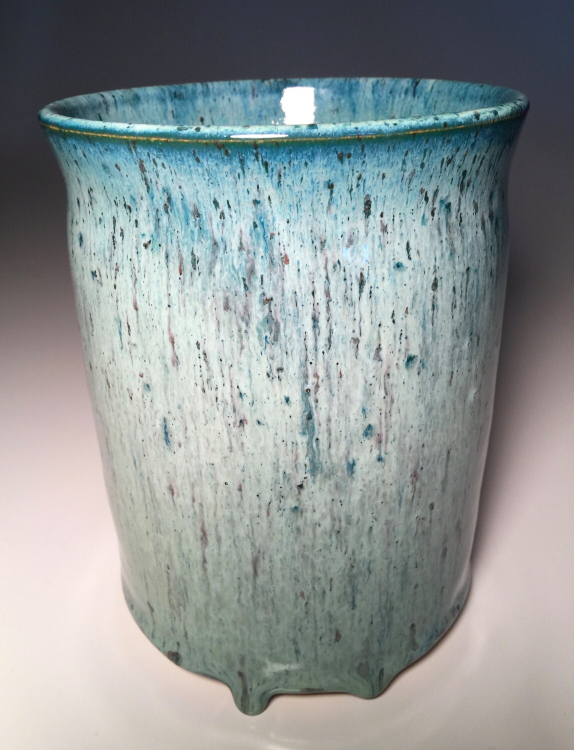 Wine Glasses Pottery Handmade Chiller Cooler Christmas Custom