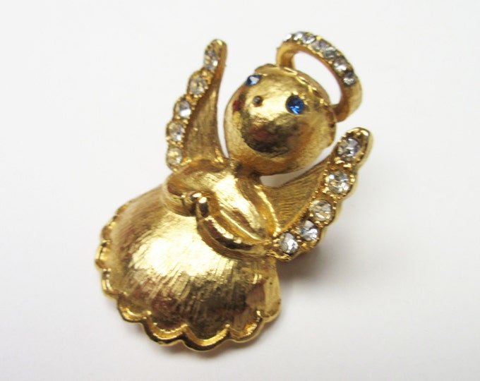 Luca Razza Angel Christmas Brooch Holiday Pin