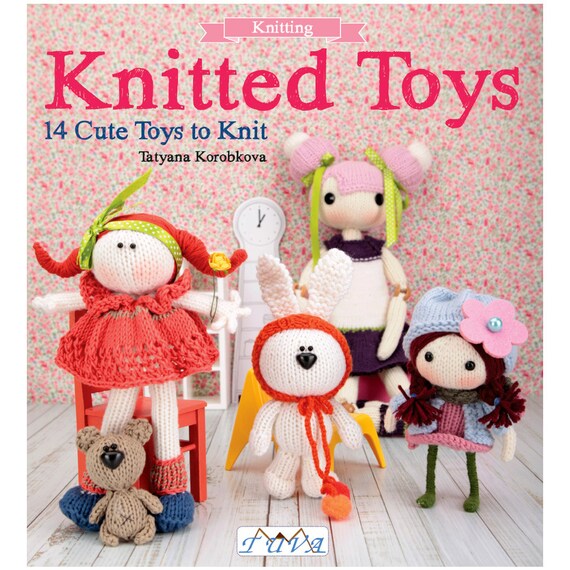 Items Similar To Knitted Toys 14 Cute Toys To Knit Craft Book On Etsy