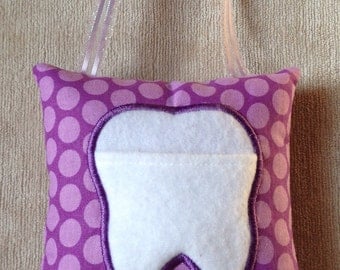 Personalized ToothFairy Pillow , customed toothfairy pillow, tooth pillow