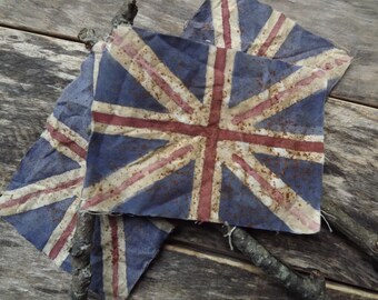 Union Jack Flag Poke British Flag Great Britain Primitive Home Decor