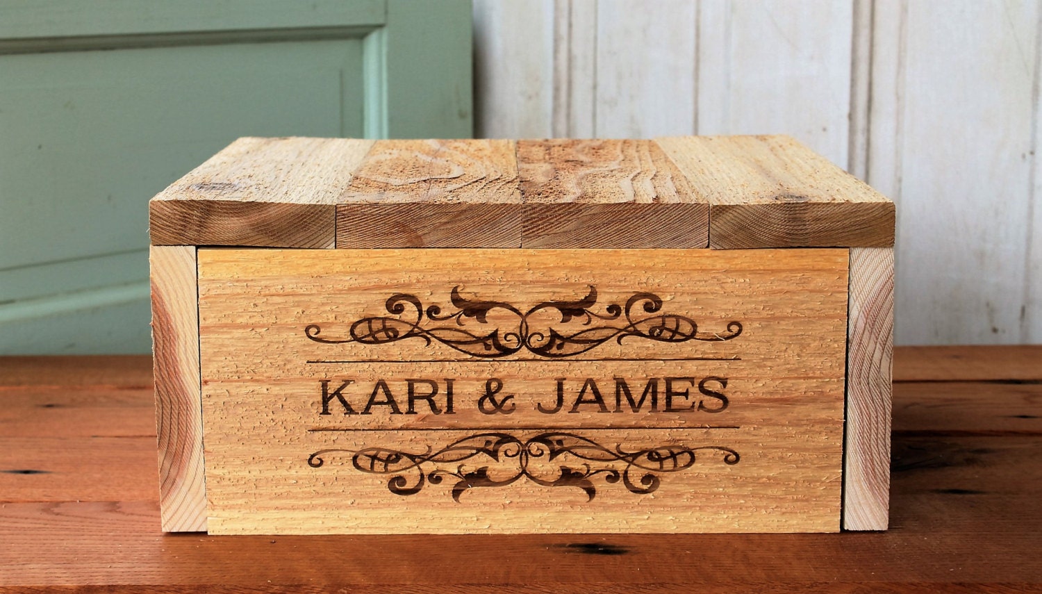 Rustic Cake Stand Custom Cake Stand Rustic Wedding Box Cake