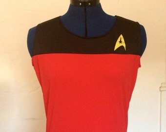 Elegant star command blue official skater dress main image 0
